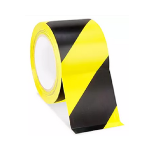 Cinta delimitadora amarillo con negro