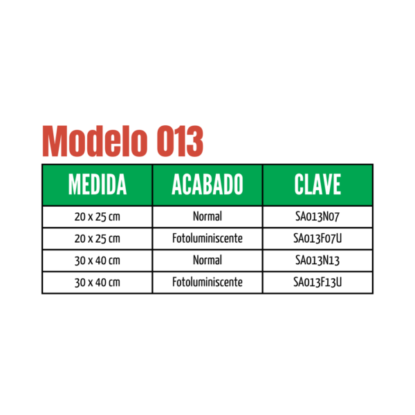 Modelo 013 - Imagen 2