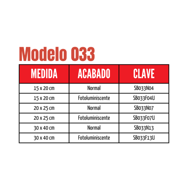 Modelo 033 - Imagen 2
