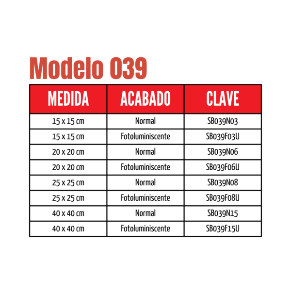 Modelo 039 - Imagen 2